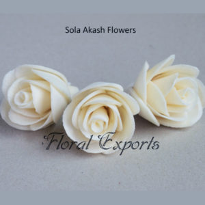 Sola Akash Flowers - Sola Wood Flowers Purchase